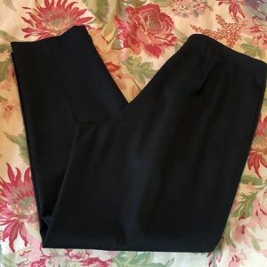 TALBOTS size 14 P STRETCHY Flat Front Side Zip NEW